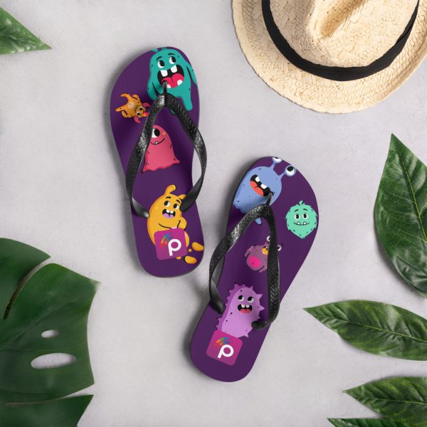 Pride 48 Monster Flip Flops